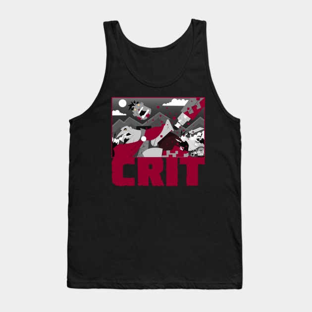 CRIT-HEADHUNTER Tank Top by RaygunTeaParty